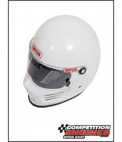 SIMPSON  4200051  Helmet Bandit Full face, XX-Large 7-7/8'' to 8'' WHITE